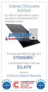 Solahart Silhouette PLATINUM OPTIMISED 4.0.95KW
