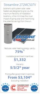 Brisbane Solahart Streamline-272MCS07V